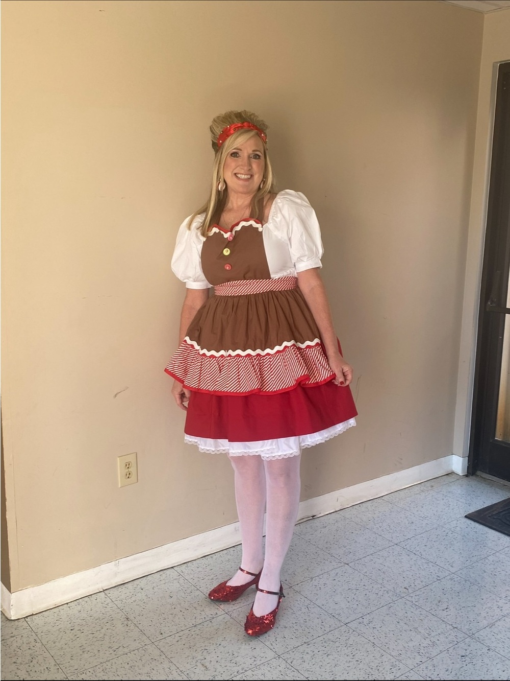 Custom-made Christmas costume